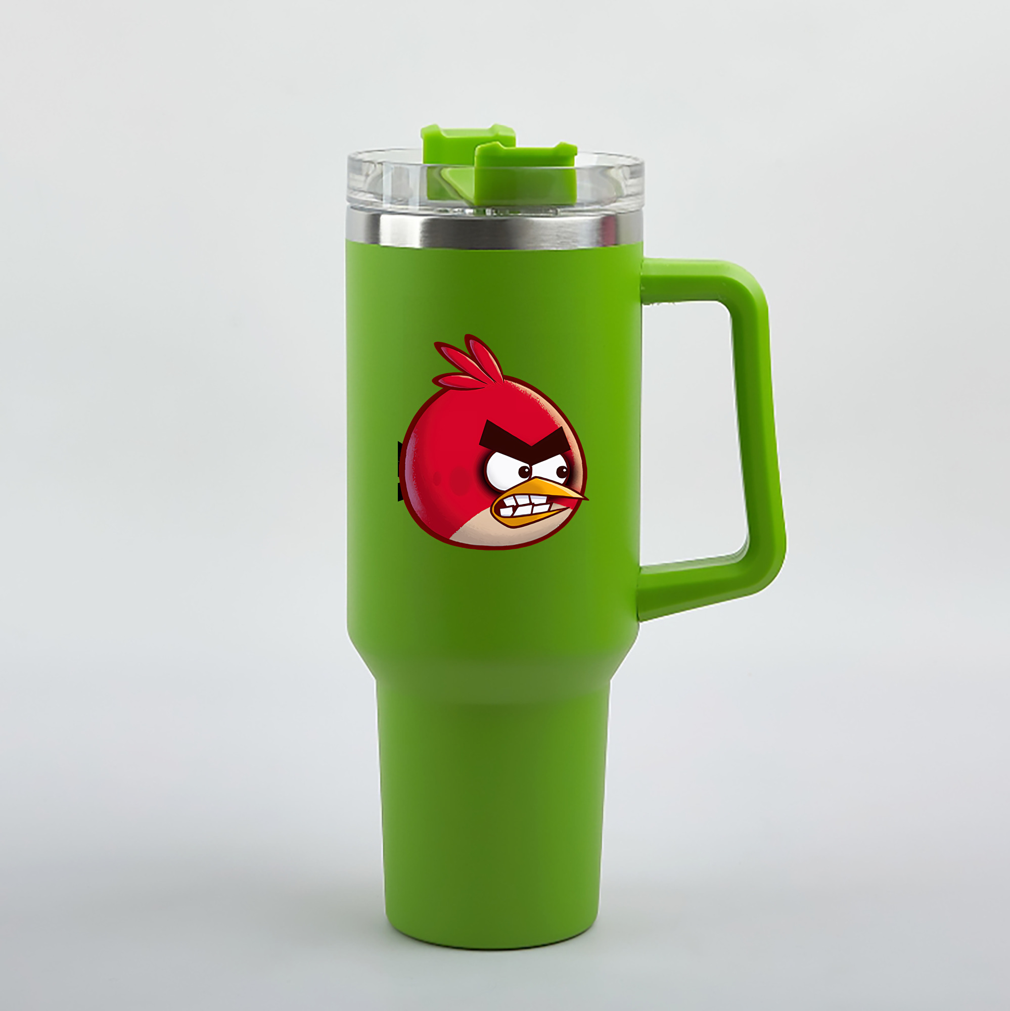 （画像用） Angry Birds アングリーバード 1200mL車用タンブラー（カラープリント）